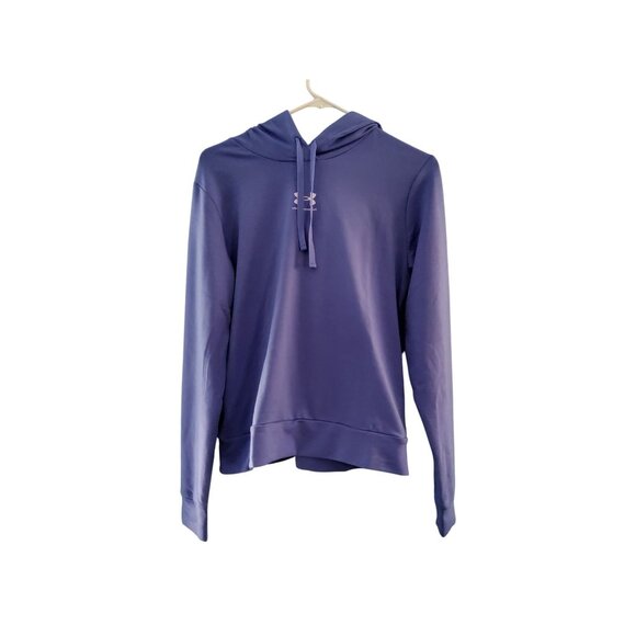 Under Armour Sweaters - Under Armour XS Loose Fit Blue Hoodie Sweatshirt Polyester